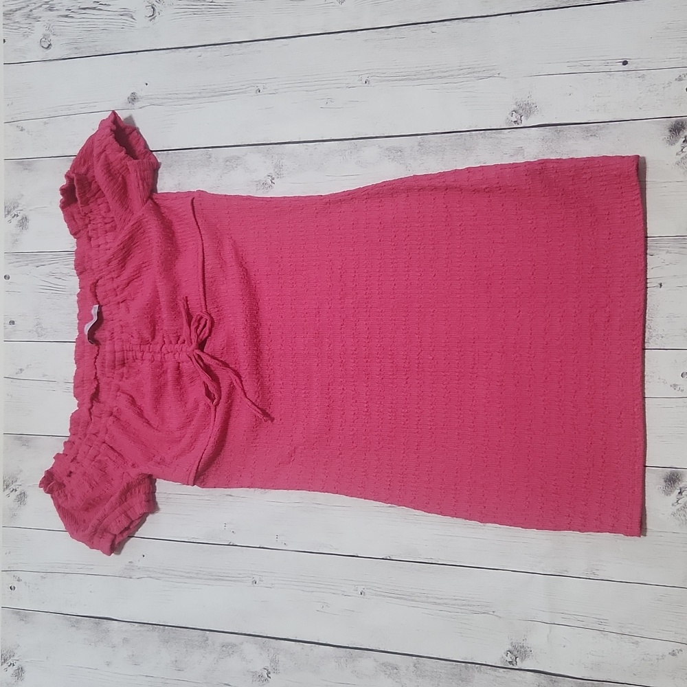 SO bright Pink Medium MINI BODYCON DRESS